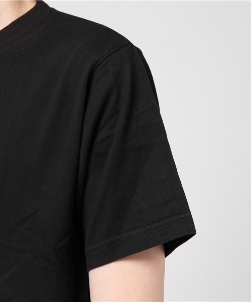 ikka（イッカ）の「タイダイボーダーTシャツ（Tシャツ/カットソー・メンズ・ブラック/スモークグレー/ダークグリーン/マスタード・LARGE/MEDIUM/X-LARGE）」の5枚目の写真