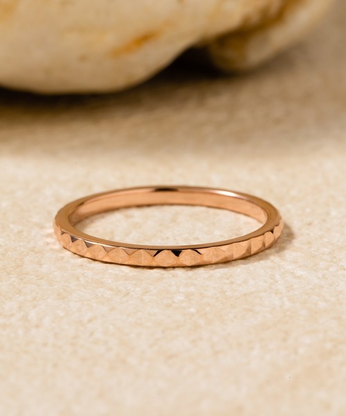 BLOOM（ブルーム）の「シルバー ダイヤカット リング ピンキーリング可 BLOOM/ブルーム（リング・レディース・ピンク・1号/7号/9号/5号/11号/15号/3号/13号）」の11枚目の写真