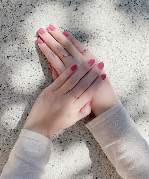 BLOOM（ブルーム）の「シルバー ダイヤカット リング ピンキーリング可 BLOOM/ブルーム（リング・レディース・ピンク・1号/7号/9号/5号/11号/15号/3号/13号）」の13枚目の写真