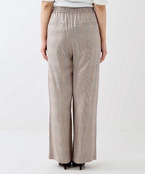 plage（プラージュ）の「チェックドロストストレートパンツ◆（その他パンツ・レディース・ブラウン系その他/グレー系その他・38/36）」の15枚目の写真