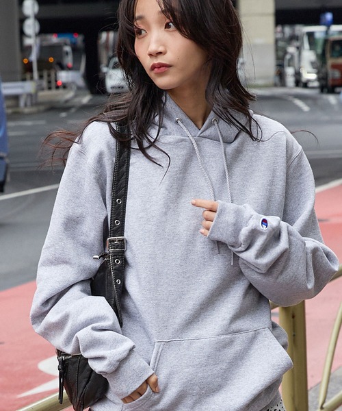 Champion オーバーサイズ フーデッドパーカー MONO-MART│MONO-MART