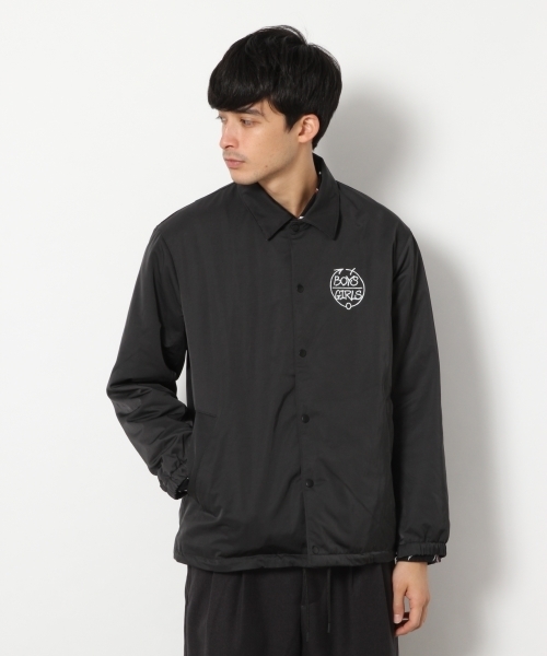 RAGEBLUE（レイジブルー）の「グラフィックコーチジャケット/776065（ブルゾン・メンズ・ブラック・LARGE/MEDIUM/SMALL）」の3枚目の写真