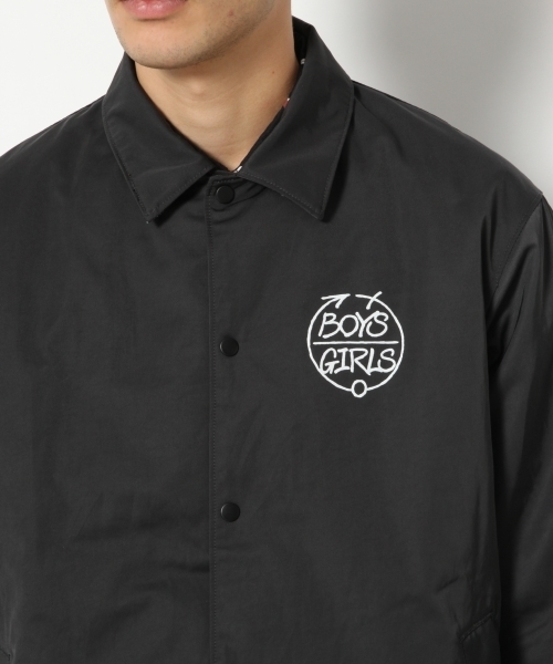 RAGEBLUE（レイジブルー）の「グラフィックコーチジャケット/776065（ブルゾン・メンズ・ブラック・LARGE/MEDIUM/SMALL）」の6枚目の写真