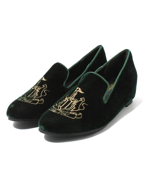 WEGO（ウィゴー）の「エンブレムフラットシューズ（バレエシューズ・レディース・ブラック/グリーン/ネイビー/ワイン・23.5/24.5）」の11枚目の写真