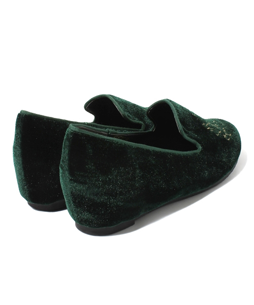 WEGO（ウィゴー）の「エンブレムフラットシューズ（バレエシューズ・レディース・ブラック/グリーン/ネイビー/ワイン・23.5/24.5）」の7枚目の写真