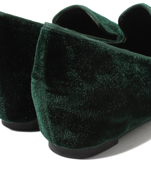 WEGO（ウィゴー）の「エンブレムフラットシューズ（バレエシューズ・レディース・ブラック/グリーン/ネイビー/ワイン・23.5/24.5）」の9枚目の写真