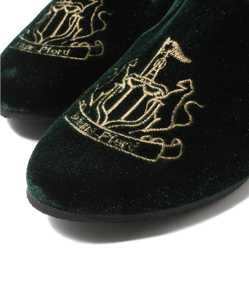 WEGO（ウィゴー）の「エンブレムフラットシューズ（バレエシューズ・レディース・ブラック/グリーン/ネイビー/ワイン・23.5/24.5）」の10枚目の写真