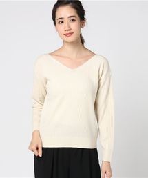 RIVE DROITE | W/CAワイドリブ2WAYプルオーバー(ニット/セーター)