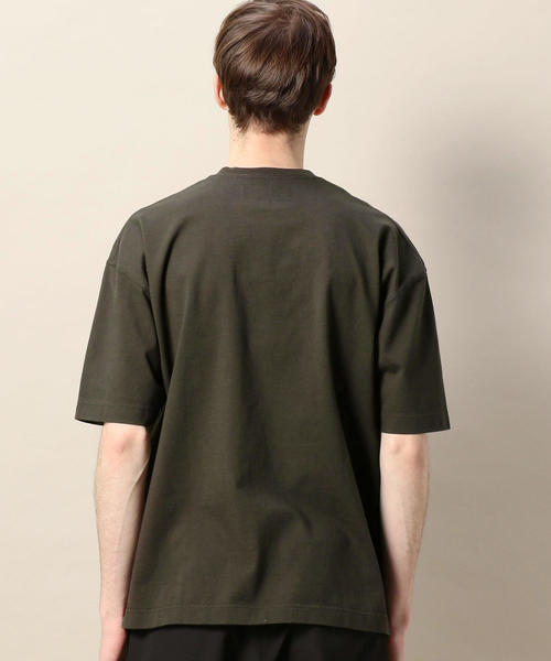 UNIVERSAL OVERALL（ユニバーサルオーバーオール）の「【別注】 ＜UNIVERSAL OVERALL（ユニバーサル オーバーオール）＞ 1POC S/T/Tシャツ（Tシャツ/カットソー・メンズ・ホワイト/ダークグレー/ベージュ/オレンジ・LARGE/X-LARGE/MEDIUM/SMALL）」の5枚目の写真