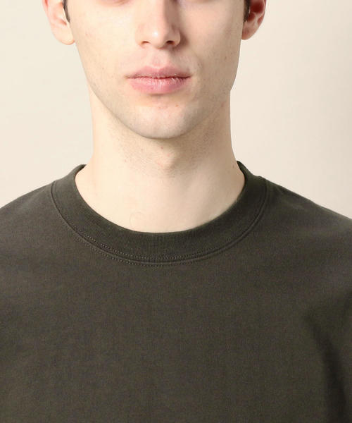 UNIVERSAL OVERALL（ユニバーサルオーバーオール）の「【別注】 ＜UNIVERSAL OVERALL（ユニバーサル オーバーオール）＞ 1POC S/T/Tシャツ（Tシャツ/カットソー・メンズ・ホワイト/ダークグレー/ベージュ/オレンジ・LARGE/X-LARGE/MEDIUM/SMALL）」の9枚目の写真