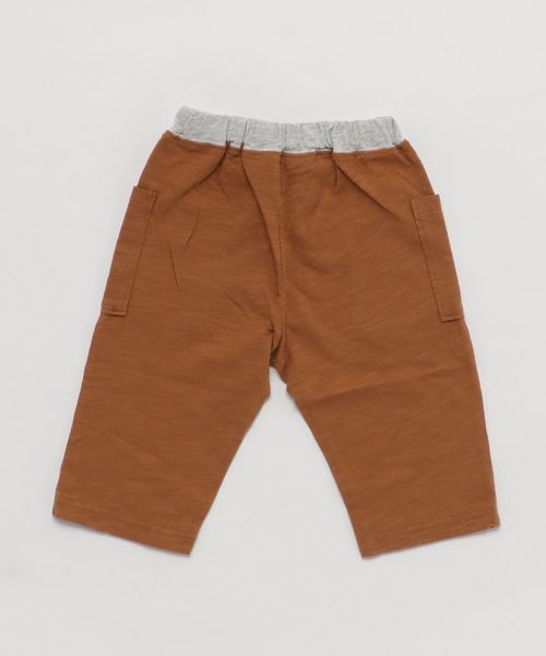 RAGMART(ラグマート)の「スラブ天竺七分丈パンツ(その他パンツ・キッズ・ブラウン/グレー/ネイビー/ブルー・120cm/110cm/100cm/130cm)」の3枚目の写真