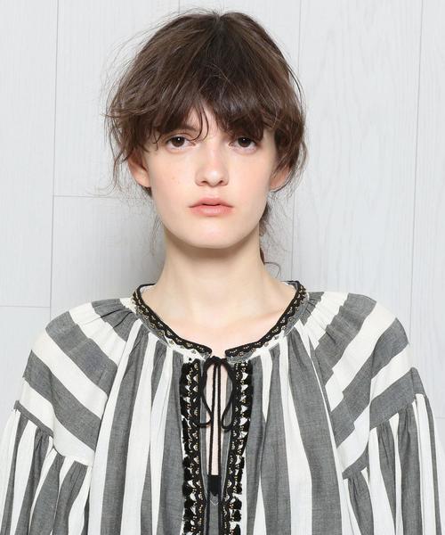 sara mallika（サラ マリカ）の「＜SARA MALLIKA＞STRIPE TUNIC