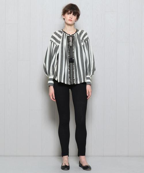 sara mallika（サラ マリカ）の「＜SARA MALLIKA＞STRIPE TUNIC