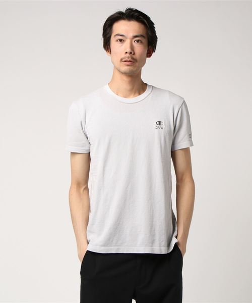 Champion（チャンピオン）の「【Champion/チャンピオン】メンズ CPFU(チャンピオン フィジカルフィットネスユニフォーム) PP MESH Tシャツ（Tシャツ/カットソー・メンズ・オリーブ/ライトグレー/ダークブルー・MEDIUM/LARGE）」の2枚目の写真