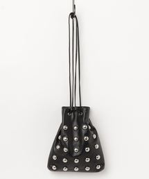 CLANE | 【PULP】CLANE / クラネ DRAWSTRING STUDS BAG(ショルダーバッグ)