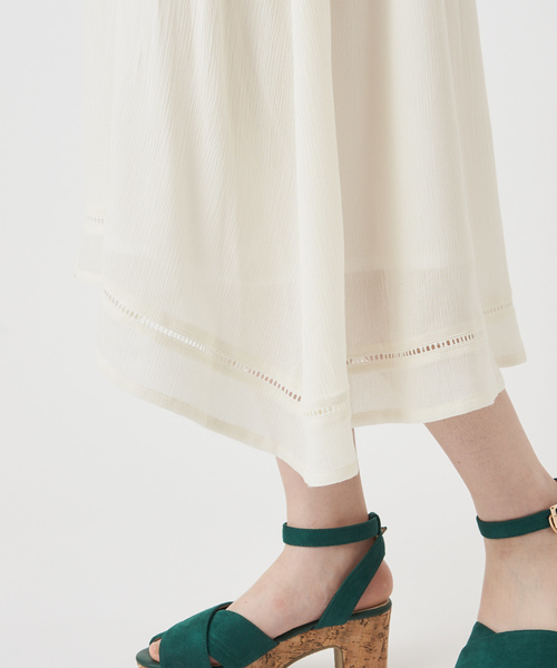 OLIVE des OLIVE（オリーブデオリーブ）の「エスニックワンピース（ワンピース・レディース・ホワイト/ワインレッド/ピンク・FREE）」の15枚目の写真