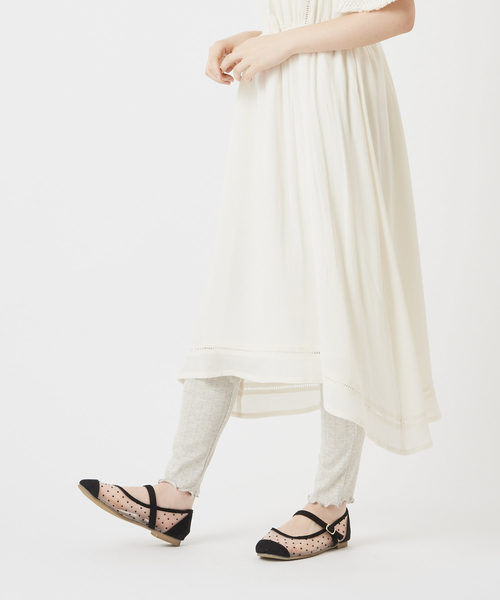 OLIVE des OLIVE（オリーブデオリーブ）の「エスニックワンピース（ワンピース・レディース・ホワイト/ワインレッド/ピンク・FREE）」の8枚目の写真