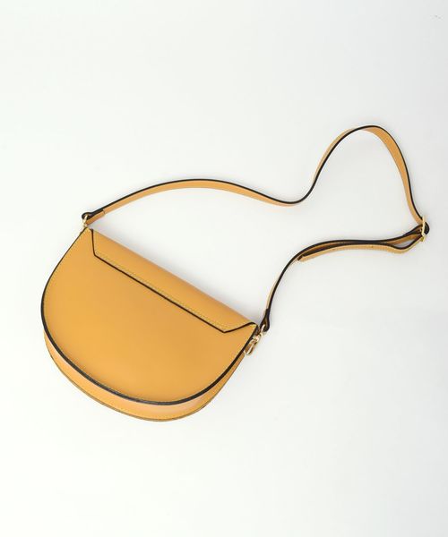 MARCO BIANCHINI（マルコビアンチーニ）の「MARCO BIANCHIN:フラップショルダーバッグ◇（ショルダーバッグ・レディース・ブラック/グリーン/パープル/イエロー/レッド・ONE SIZE）」の12枚目の写真