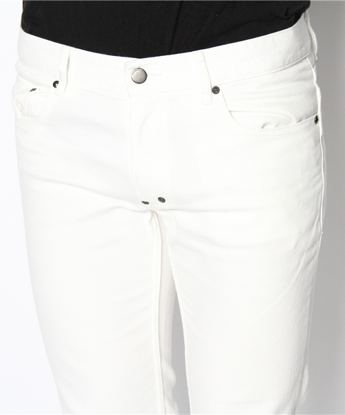 DIET BUTCHER（ダイエットブッチャー）の「DIET BUTCHER SLIM SKIN スキニーストレッチパンツ（デニムパンツ・メンズ・ホワイト/ダークブルー・1/2/3）」の5枚目の写真