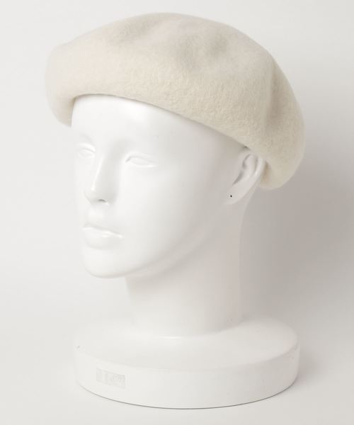 LOWRYS FARM（ローリーズファーム）の「１８ＦＷフェルトベレー　800848（ハンチング/ベレー帽・レディース・オフホワイト/ブラック/グレー/ネイビー/レッド/チャコールグレー/カーキ/ベージュ・FREE）」の2枚目の写真