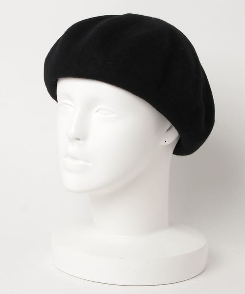 LOWRYS FARM（ローリーズファーム）の「１８ＦＷフェルトベレー　800848（ハンチング/ベレー帽・レディース・オフホワイト/ブラック/グレー/ネイビー/レッド/チャコールグレー/カーキ/ベージュ・FREE）」の3枚目の写真