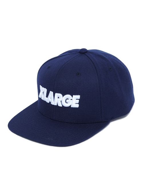 XLARGE（エクストララージ）の「STANDARD LOGO SNAPBACK CAP（キャップ・メンズ・ブラック/グレー/ネイビー/バーガンディー・ONE SIZE）」の5枚目の写真