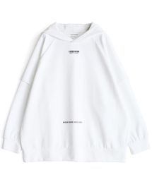 GEOMETRIC PATTERN LAYERED HOODIE