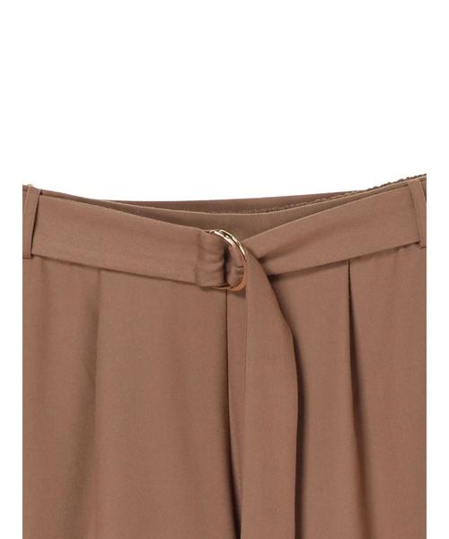 YECCA VECCA（イェッカヴェッカ）の「・ベルト付きイージータックパンツ（その他パンツ・レディース・グレー/ブラック/ベージュ・FREE）」の8枚目の写真