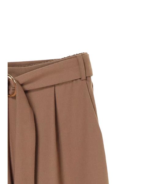 YECCA VECCA（イェッカヴェッカ）の「・ベルト付きイージータックパンツ（その他パンツ・レディース・グレー/ブラック/ベージュ・FREE）」の11枚目の写真