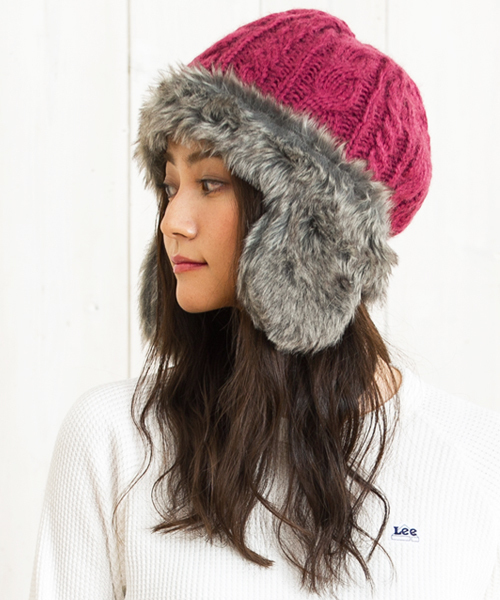 イヤーファーニットキャップ ニットキャップ ビーニー Queenhead クイーンヘッド のファッション通販 Zozotown