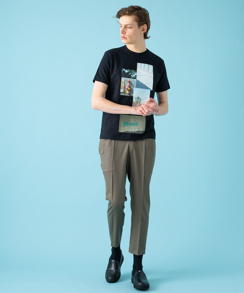 soe（ソーイ）の「【soe】クルーネックティー byケントモリ（Tシャツ 
