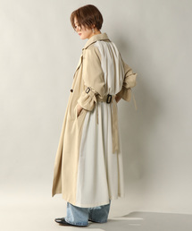 notch. | バックジョーゼットトレンチコート２(トレンチコート)