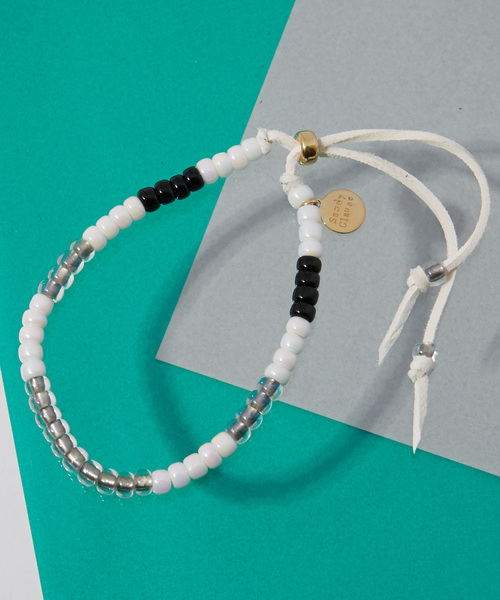 SandyClause サンディークローズ / BORDER BRACELET GOLD WIDE