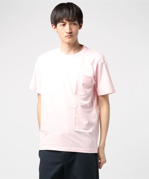 HANES（ヘインズ）の「HANES/ヘインズ (ポケット付き.ver)BEEFY-T 半袖Tシャツ パックTEE コットン100% H5190（Tシャツ/カットソー・メンズ・ホワイト/ブラック/パープル/ネイビー/グレー/ピンク/グリーン/ヘザーグレー/カーキ/レッド/ブルー/イエロー/ダークグレー/ケリーグリーン・S/M/L/XL/LL）」の13枚目の写真