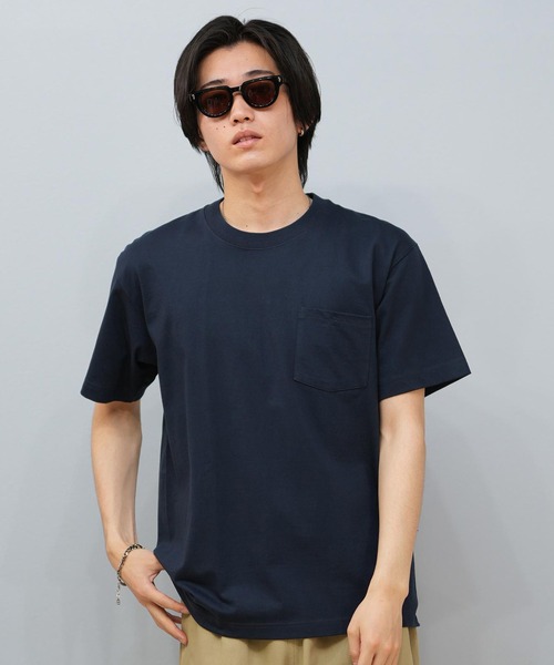 HANES/ヘインズ (ポケット付き.ver)BEEFY-T 半袖Tシャツ パックTEE