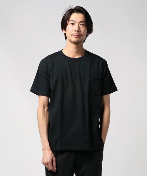HANES（ヘインズ）の「HANES/ヘインズ (ポケット付き.ver)BEEFY-T 半袖Tシャツ パックTEE コットン100% H5190（Tシャツ/カットソー・メンズ・ホワイト/ブラック/パープル/ネイビー/グレー/ピンク/グリーン/ヘザーグレー/カーキ/レッド/ブルー/イエロー/ダークグレー/ケリーグリーン・S/M/L/XL/LL）」の19枚目の写真