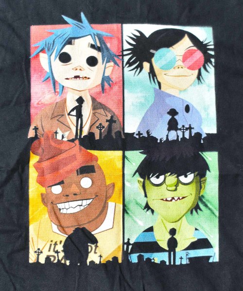 Gorillaz ゴリラズ　Tシャツ　アニメ　ティモシー　古着　ヴィンテージ Gorillaz ゴリラズ Tシャツ アニメ ティモシー 古着 ヴィンテージ