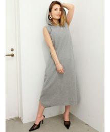 サーマルロングーフードワンピース