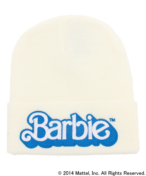 Barbie（バービー）の「∴WEGO/Barbie ニットキャップ（ニットキャップ/ビーニー・レディース・ホワイト/ブラック/サックスブルー/ピンク・FREE）」の2枚目の写真