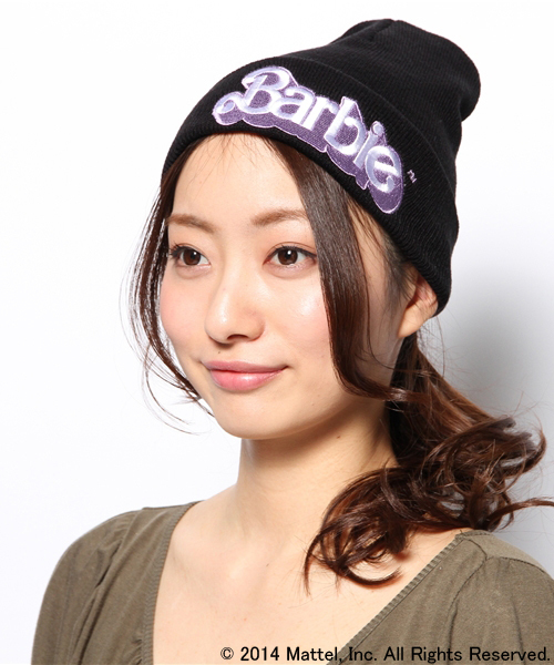 Barbie（バービー）の「∴WEGO/Barbie ニットキャップ（ニットキャップ/ビーニー・レディース・ホワイト/ブラック/サックスブルー/ピンク・FREE）」の7枚目の写真