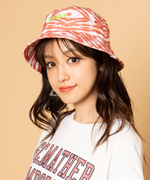 WEGO(ウィゴー)の「WEGO/タイダイロゴバケットハット(ハット・メンズ・ブラック/ブルー/レッド・FREE)」の15枚目の写真