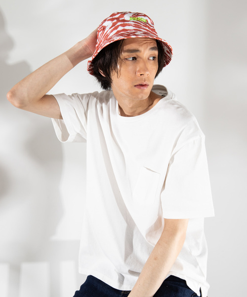 WEGO(ウィゴー)の「WEGO/タイダイロゴバケットハット(ハット・メンズ・ブラック/ブルー/レッド・FREE)」の22枚目の写真