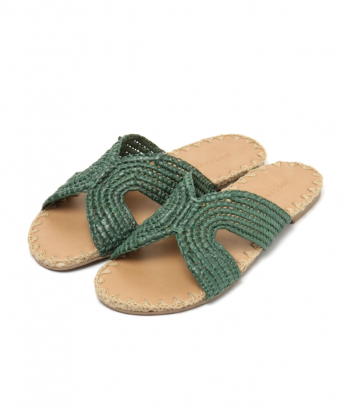 BAYFLOW（ベイフロー）の「フラットナチュラルサンダル（サンダル・レディース・ナチュラル/ブラック/セージグリーン・SMALL/MEDIUM）」の8枚目の写真