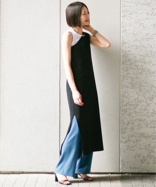 CITYSHOP(シティーショップ)の「*カラータックパンツ(その他パンツ・レディース・レッド/グリーン・38/36)」の3枚目の写真