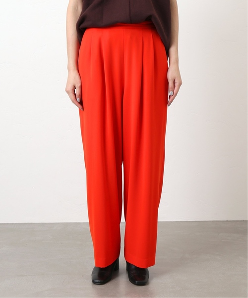 CITYSHOP(シティーショップ)の「*カラータックパンツ(その他パンツ・レディース・レッド/グリーン・38/36)」の6枚目の写真