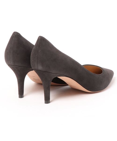 ペリーコチャコールグレースウェードパンプス 36.5