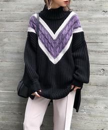 PAGEBOY | モードチルデンニット(ニット/セーター)