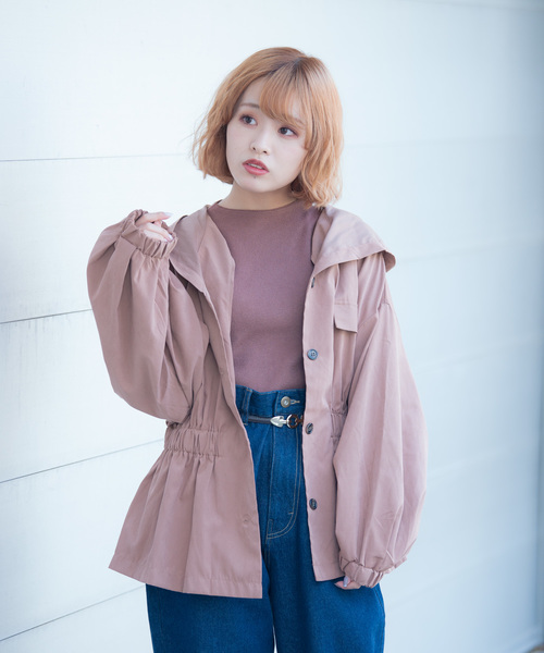 VANNIE U（ヴァニーユー）の「VANNIE U ウエストシェイプサファリシャツ（シャツ/ブラウス・レディース・ベージュ/ブラウン/カーキ・FREE）」の14枚目の写真
