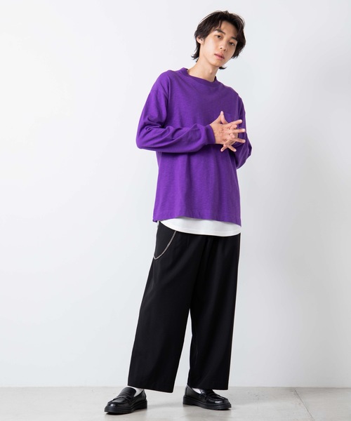 WEGO（ウィゴー）の「WEGO/【WEB限定】【S～Lあり/ユニセックスで使える】ラウンドワッフルタンクトップ（タンクトップ・メンズ・ホワイト/ブラック/ベージュ/杢グレー/ライトベージュ/ブラック系その他5・SMALL/MEDIUM/LARGE）」の18枚目の写真