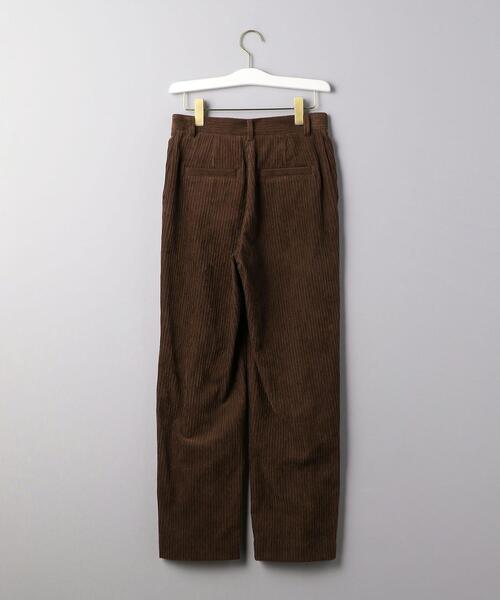 UNITED ARROWS（ユナイテッドアローズ）の「UWSC コーデュロイ ハイウエストパンツ◆（その他パンツ・レディース・ホワイト/ダークブラウン/ライム/その他2/オフホワイト・34/36/38）」の20枚目の写真